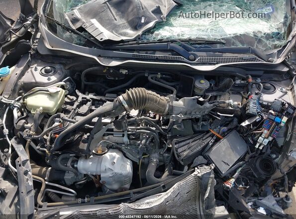 19XFC1F39GE004252 2016 HONDA CIVIC Серый Вид сзади