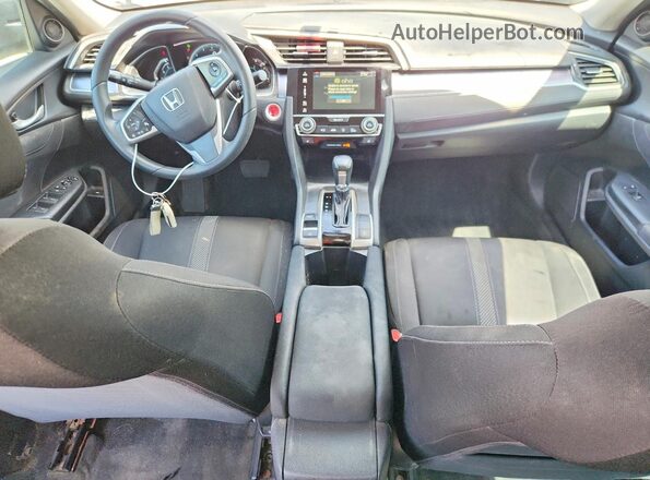 19XFC1F39GE012674 2016 HONDA CIVIC Черный Вид панели приборов