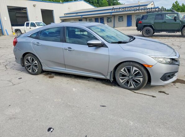 19XFC1F39GE017843 2016 HONDA CIVIC Серебряный Передняя правая четверть