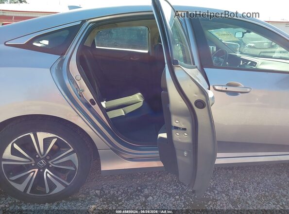 19XFC1F39GE026249 2016 HONDA CIVIC Silver VIN კოდის სტიკერის ხედი