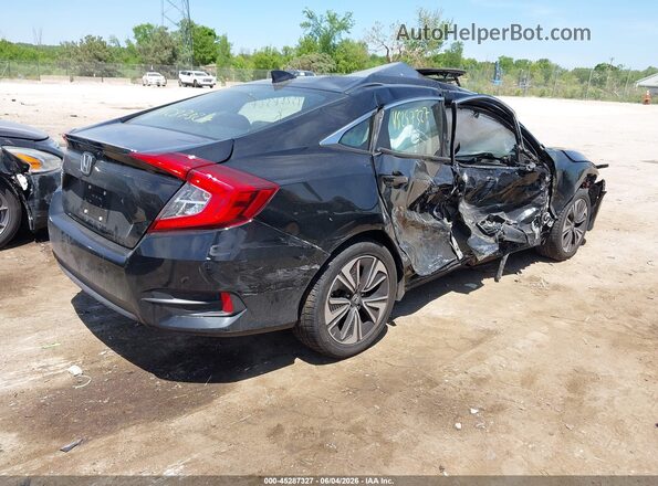 19XFC1F39GE030351 2016 HONDA CIVIC Black Trasero derecho