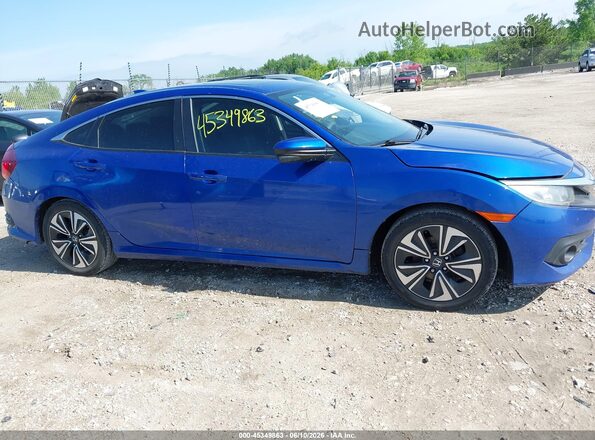 19XFC1F39GE035260 2016 HONDA CIVIC Blue Սալոնի հետևի տեսք