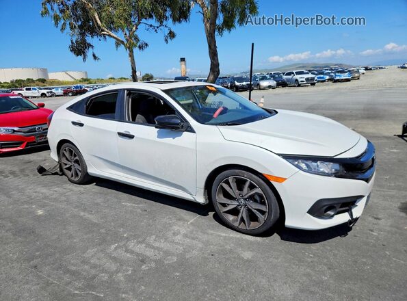 19XFC1F39GE203382 2016 HONDA CIVIC White Przód prawy