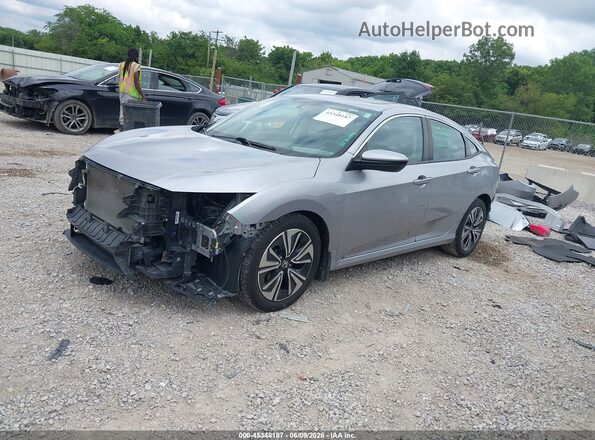 19XFC1F39HE011865 2017 HONDA CIVIC Silver Front left