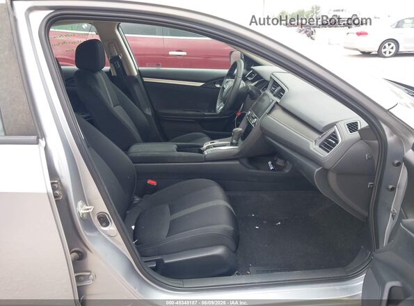 19XFC1F39HE011865 2017 HONDA CIVIC Silver Front interior view