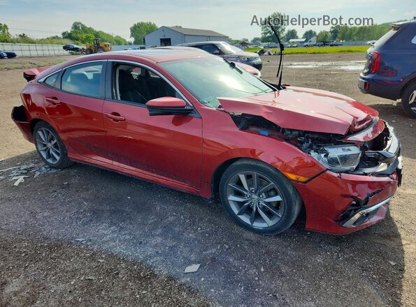 19XFC1F39KE016832 2019 HONDA CIVIC Red Передня права чверть
