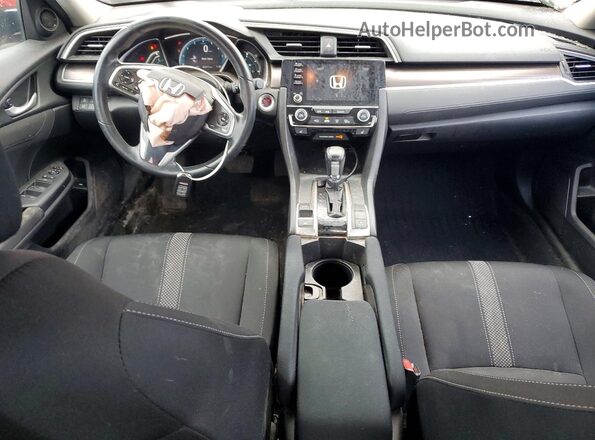 19XFC1F39KE016832 2019 HONDA CIVIC Red Вид панелі приладів