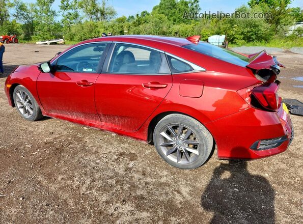 19XFC1F39KE016832 2019 HONDA CIVIC Red Задня ліва чверть