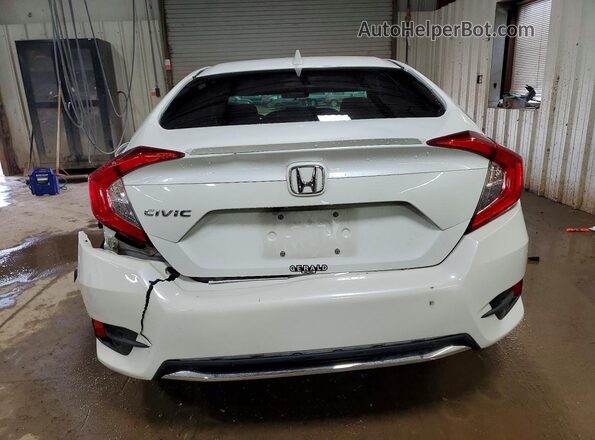 19XFC1F39LE013253 2020 HONDA CIVIC White უკანა ხედი
