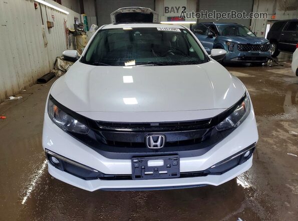 19XFC1F39LE013253 2020 HONDA CIVIC White წინა ხედი