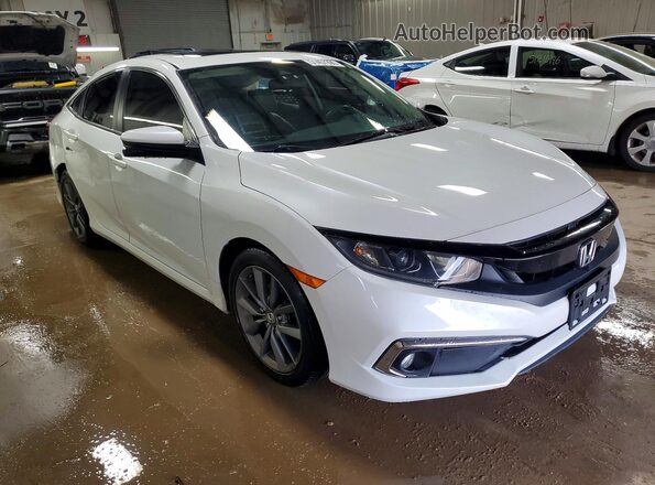 19XFC1F39LE013253 2020 HONDA CIVIC White წინა მარჯვენა