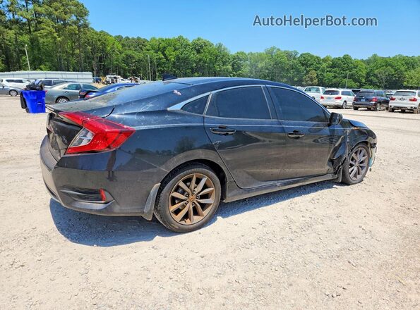 19XFC1F39LE016718 2020 HONDA CIVIC Black Tył prawy