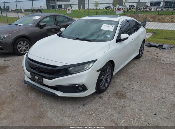 19XFC1F39LE205787 2020 HONDA CIVIC White Przód lewy