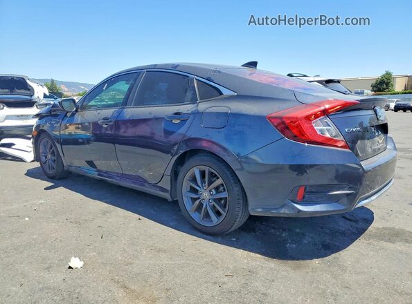 19XFC1F39LE221505 2020 HONDA CIVIC Charcoal Հետևի ձախ