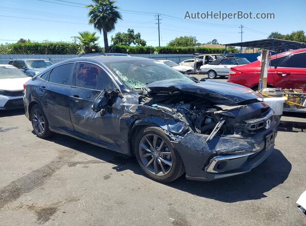 19XFC1F39LE221505 2020 HONDA CIVIC Charcoal Առջևի աջ