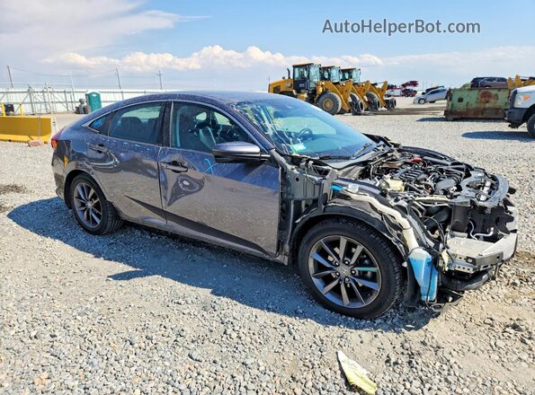 19XFC1F39ME002285 2021 HONDA CIVIC Gray Przód prawy