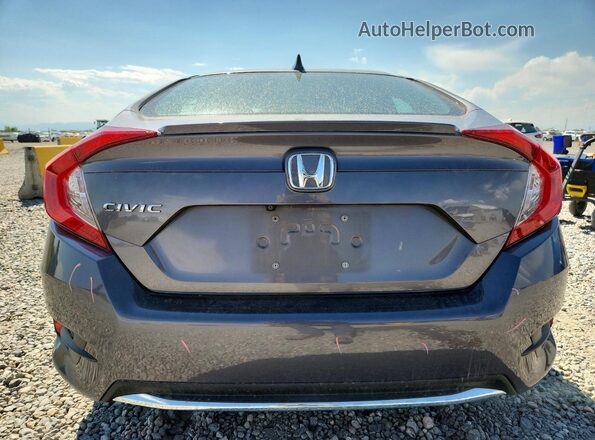 19XFC1F39ME002285 2021 HONDA CIVIC Gray Widok z tyłu