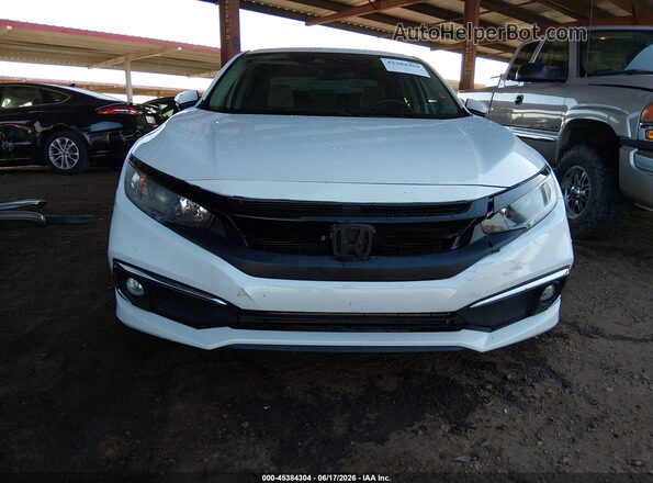 19XFC1F39ME003775 2021 HONDA CIVIC White Vista interior trasera