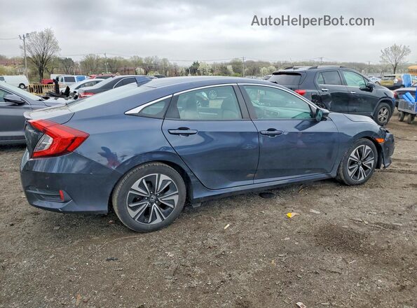 19XFC1F3XGE210907 2016 HONDA CIVIC Blue Tył prawy