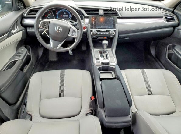 19XFC1F3XGE210907 2016 HONDA CIVIC Blue Widok deski rozdzielczej