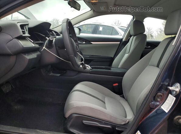 19XFC1F3XGE210907 2016 HONDA CIVIC Blue Widok wnętrza z przodu