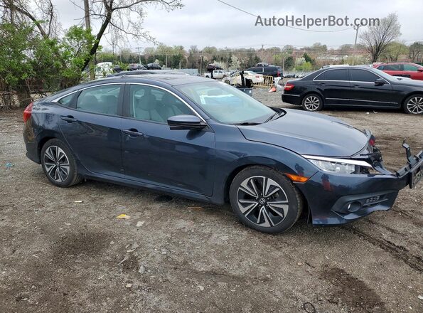 19XFC1F3XGE210907 2016 HONDA CIVIC Blue Przód prawy