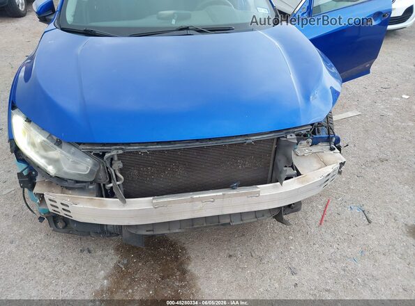 19XFC1F3XHE004889 2017 HONDA CIVIC Blue Widok z przodu