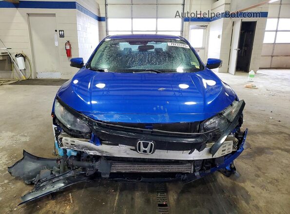 19XFC1F3XKE010618 2019 HONDA CIVIC Blue Դիմացի տեսք