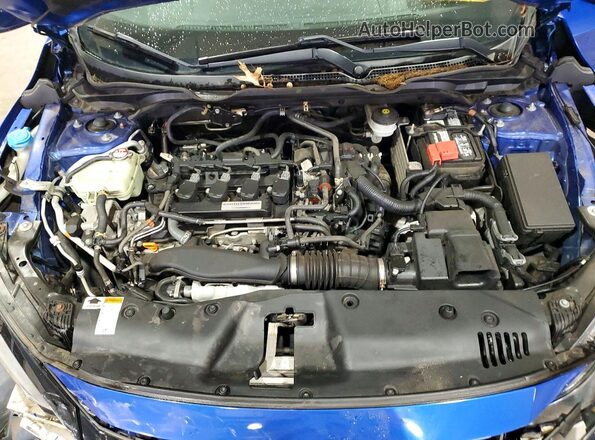 19XFC1F3XKE010618 2019 HONDA CIVIC Blue Սալոնի հետևի տեսք