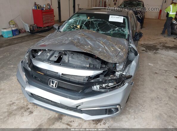19XFC1F3XME005678 2021 HONDA CIVIC Silver Widok z przodu