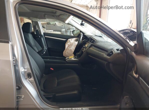 19XFC1F3XME005678 2021 HONDA CIVIC Silver Widok wnętrza z przodu