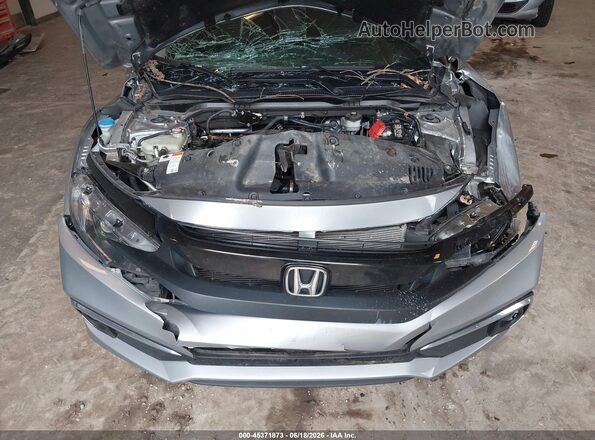 19XFC1F3XME005678 2021 HONDA CIVIC Silver Widok z tyłu