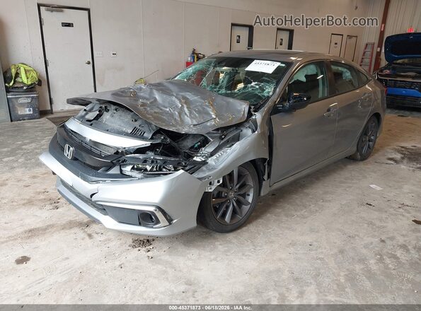 19XFC1F3XME005678 2021 HONDA CIVIC Silver Przód lewy