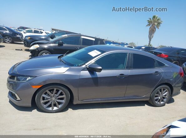 19XFC1F3XME201975 2021 HONDA CIVIC Gray Սալոնի հետևի տեսք