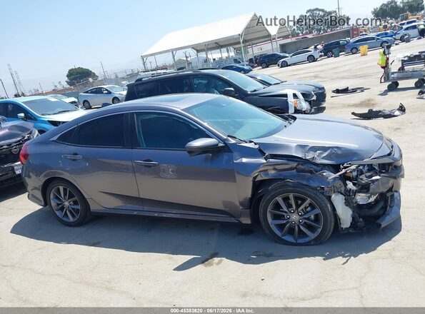 19XFC1F3XME201975 2021 HONDA CIVIC Gray Սարքավորումների վահանակի տեսք