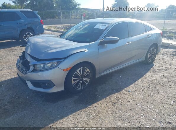 19XFC1F46HE009094 2017 HONDA CIVIC Серебряный Передняя левая четверть