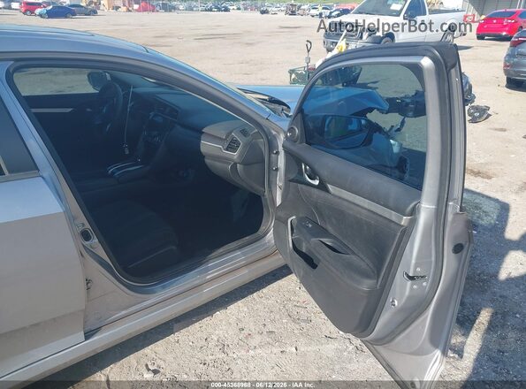 19XFC1F46HE009094 2017 HONDA CIVIC Серебряный Вид салона спереди