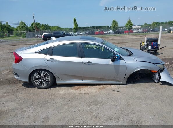 19XFC1F47GE023892 2016 HONDA CIVIC Silver უკანა სალონის ხედი