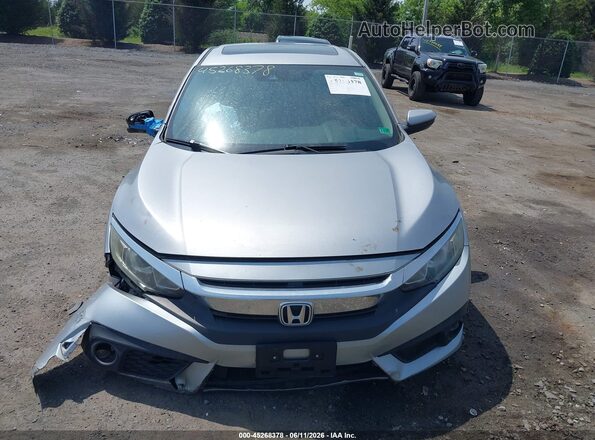 19XFC1F47GE023892 2016 HONDA CIVIC Silver ხელსაწყოთა პანელის ხედი