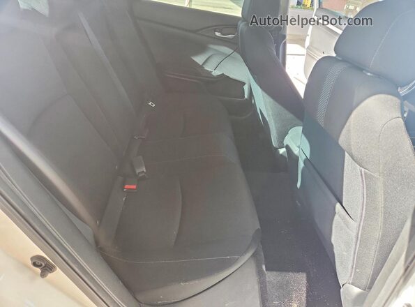 19XFC1F4XGE027385 2016 HONDA CIVIC White Rear seats view