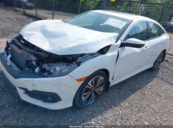 19XFC1F70HE028914 2017 HONDA CIVIC Белый Передняя левая четверть