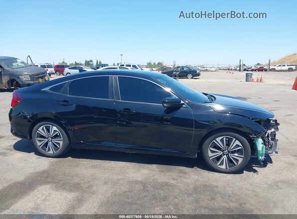 19XFC1F70HE215070 2017 HONDA CIVIC Black Սալոնի հետևի տեսք