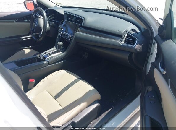 19XFC1F70ME014084 2021 HONDA CIVIC White Vista interior delantera