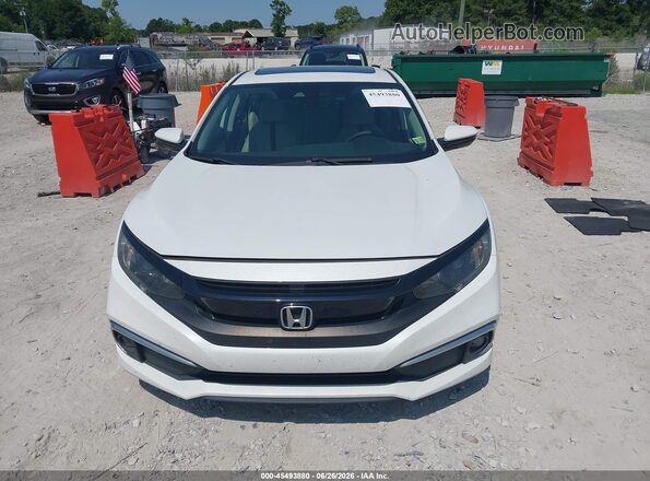 19XFC1F70ME014084 2021 HONDA CIVIC White Vista del cuadro de instrumentos