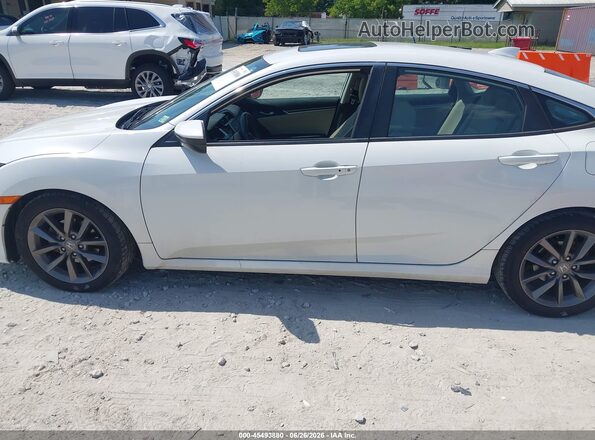 19XFC1F70ME014084 2021 HONDA CIVIC White Vista interior de 360 grados