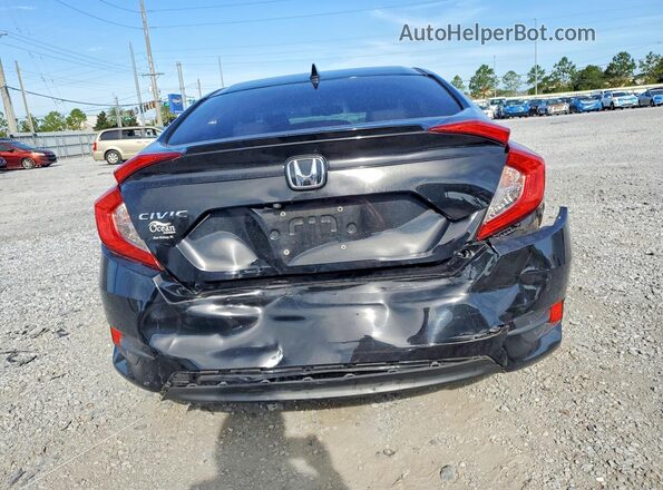19XFC1F71GE007634 2016 HONDA CIVIC Black Rear view
