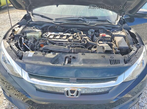 19XFC1F71GE007634 2016 HONDA CIVIC Black Rear interior view