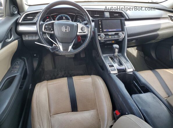 19XFC1F71GE007634 2016 HONDA CIVIC Black Dashboard view