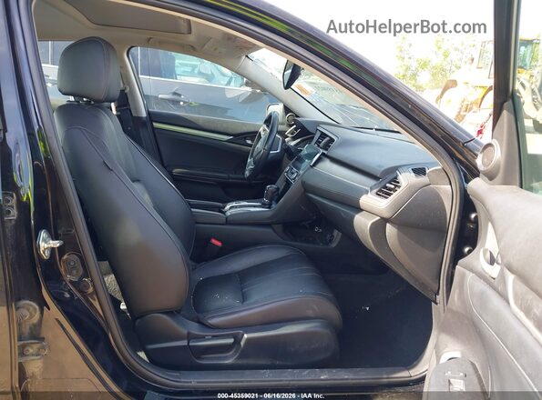 19XFC1F71GE032503 2016 HONDA CIVIC Black წინა სალონის ხედი