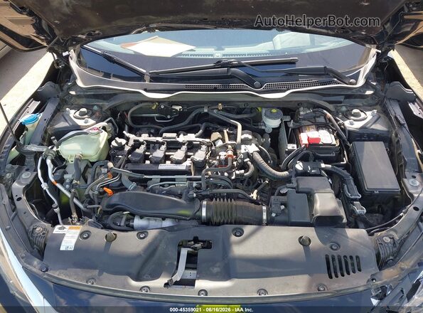 19XFC1F71GE032503 2016 HONDA CIVIC Black უკანა ხედი